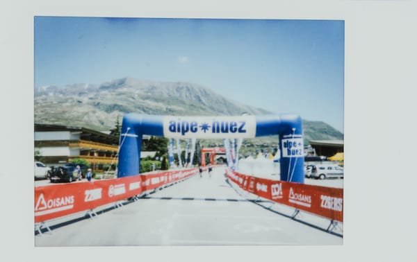 Alpe Huez / Marmotte 2025 on instant film